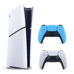 Sony PS5 Slim 1 TB Avrupa CFI-2016B Digital Edition+2. Dualsense Renkli Oyun Konsolları