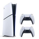 Sony Ps5 Slim 1 Tb Digital Edition+2.Dualsense Kol (Cfi-2016B) Avrupa Versiyon (Ithalatçı Garantili) Beyaz