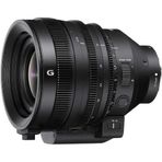 Sony SELC1635G tam formatlı zoom objektifi FE C 16-35 mm T3.1 G (Cinema serisi, ultra geniş açı, zoom objektif) siyah