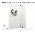Sony Svf15 Svf152 Svf153 Svf154 Svf152c29w Menteşe Takımı Çıtalı