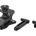 Sony VCT-EXC1 Klemhalterung (ayarlanabilir kelepçe, fotoğraf makinesi, video kamera için uygundur ve Action Cam FDR-X3000, FDR-X1000, HDR-AS300, HDR-AS200, HDR-AS50) Siyah
