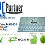 Sony VPCEB1E9R Beyaz Klavye