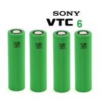 Sony VTC6 20'li 3.7V 3000 Mah Li-İon Şarjlı Pil