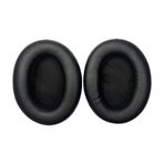 Sony WH-1000XM2 (WH1000XM2) kulaklık için yedek kulak yastığı, Sony MDR-1000X (MDR1000X) için yedek ped, yumuşak deri (siyah)