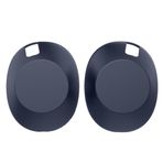 Sony WH-1000XM6 için Earpads Silikon Kılıf Kafa Bandı Koruyucu Muhafaza Kabuğu, Kulaklık Kulak Pedleri Kapak Minderleri Kulak Bardakları Kulaklık (Koyu Mavi Muhafaza)