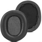 Sony WH-G910N Kulaklıklar için PU Deri Kulak Pedi Kiti Orijinal Konfor ve Ses Muhafazasını Geri Kazandırmak İçin Tasarlandı (Black2A74)