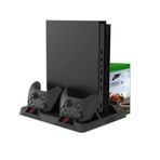 Sony Xbox One X/S Uyumlu Çok Amaçlı Soğutucu Stand Şarj Istasyonu Siyah