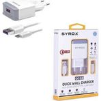 Sony Xperia 1 II Uyumlu Type-c Girişli Şarj Aleti Cihazı Adaptör+Kablo 3.0A Q32