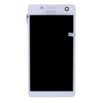 Sony Xperia C4 Dokunmatik Beyaz Çıtalı Lcd Ekran