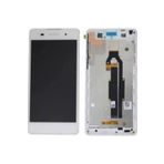 Sony Xperia E5 Dokunmatik Beyaz Çıtalı Lcd Ekran