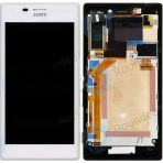 Sony Xperia M2 Aqua Beyaz Lcd Dokunmatik Ekran Çitalı Ekran (D2403, D2406) Display 78P7550003n Ceptelb018903