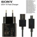 Sony Xperia T2 Ultra D5303 Şarj Aleti ve Data Kablosu UCH10 Senalstore Açık - Renkli