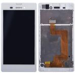 Sony Xperia T3 Lcd Ekran Beyaz Dokunmatik Ekran Çıtalı Sınekbıt12979