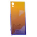 Sony Xperia Xa1 Kilif Parlak Renk Gecisli Kilif