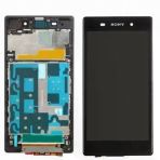 Sony Xperia Z1 Lcd Ekran + Dokunmatik Çıtalı (Renk : Mor) Ceptelb018932