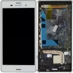 Sony Xperia Z3 Uyumlu Lcd Ekran Çıtalı Beyaz Orkıde0009941
