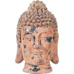 Sooboho Buddha Heykel Kafa Büyük Kiremit Bronz Gold