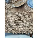 Sooboho & Soomood Sooboho Hasır Amerikan Servis Dikdörtgen - Naturel - 50 x 35 cm