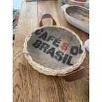 Sooboho&Soomood (55) Rattan Deri Kulplu Sepet
