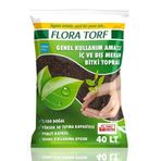 SOOFIT Flora Torf Saksı Çiçek Toprağı Perlit Katkılı 40 Litre Torf Toprak Gübre