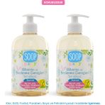 Soop Baby %100 Doğal Biberon Temizleyici 2x500 mL Oyuncak Bebek Çatal Bıçak Mama Tabağı