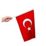 Sopalı Bez Bayrak 20X30 - 3 Adet