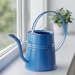 Sophia 2 Litre Metal Çiçek Saksı Sulama Kabı – Modern Dekoratif Çok Amaçlı Sulak (Mavi)
