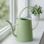 Sophia 2 Litre Metal Çiçek Saksı Sulama Kabı – Modern Dekoratif Çok Amaçlı Sulak (Mint Yeşili)