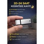 SophosTech Gri Renk Dünyanın En Küçük Ses Kayıt Cihazı1 Kayıt Dinleme1 Cihazı Süresi 16 GB Hafızalı Mini Boy