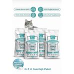 Sophresh Marsilya Sabun Kokulu Topaklanan Kedi Kumu 4x5 Lt /%100 Doğal Bentonit