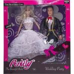 Sora Home Anlily Gelin ve Damat Bebekler -OYD-02264 - Renkli