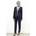 Soralline 1673 Lacivert Kadın Pantolon