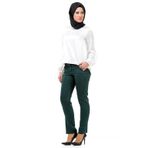 Soralline 1673 Nefti Yeşili Kadın Pantolon