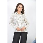 Soralline 4198 Baskılı Mevsimlik Bluz