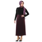 Soralline 754 Mürdüm Kadın Etek