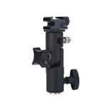 Sorand E Tipi Flaş Tripodu Tutucu Profesyonel Evrensel Kamera Flaş Ayağı Tutucu Adaptör Işık Tripod Tutucu Şemsiye Tutuculu Flaş Ayağı Stüdyo Işığı LED Işık
