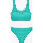 Sorbe Genç Kız Aida Halter Yaka Bikini Takımı - İndigo - 9 - 10 Yaş