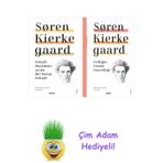 Soren Kierkegaard 2 Kitap Seti + Çim Adam Hediye