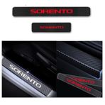Sorento Carbon Fiber Kapı Eşiği Yazısı Sticker Boya Koruma