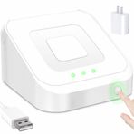 SORFHOUR Kare Okuyucu 2. Nesil için Kare Dock, Kare Kart Okuyucu 2. Nesil için Kare Stand, Kare Okuyucu Tutucu, Taşınabilir Boyutlu Akıllı Uyku Önleyici Düğme (Dock ve Kablo Dahil, Cihaz Yok