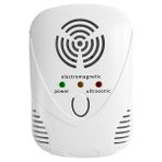 Sorghum Red Ultrasonik Ev Elektronik Haşere Kovucu Hayvan Kovucu (Yurt Dışından) - Beyaz