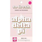 Sorority Shop ADP Retro Oda Parfümü - Alpha Delta Pi Balonlu Sakız Kokulu Oda Parfümü - Kız Yurdu Retro Tasarım Araba veya Yatakhane için Oda Parfümü - Kız Yurdu Hediyesi, Süs Gereçleri