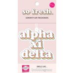 Sorority Shop Alpha Xi Delta Retro Oda Parfümü - AXD Bubblegum Kokulu Oda Parfümü - Sorority Retro Tasarım Araba veya Yurt İçin Oda Parfümü - Sorority Hediyesi, Charm Gereçleri