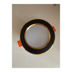 SORTİ 7watt 3 renk spot Siyah altın kasa 5 kutu 10 ad