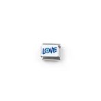 Sortie Aksesuar Nazar Boncuğu Love Figürlü Paslanmaz Çelik İtalyan Charm Bileklik Kişiselleştirme Eki Link 092