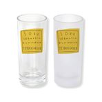 Soru Sormayın Buzlu Ya Da Buzsuz Seçenekleriyle Rakı Bardağı GHSTBSTRK0188