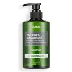 Sorunlu Saç Derisine Özel Şampuan KUNDAL Tea Tree & Macadamia Deep Cleansing Shampoo (Baby Powder)