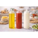 Sos Şişesi, Şeffaf, Ketçap Mayonez Hardal, 700 ml, 1 Adet