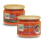 Sosero Arrabbiata Sos 290 gr & Salsa Meksikana Sos 290 gr ( Ikisi Bir Arada) - 580 gr