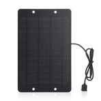 Soshine Mini Güneş Paneli - USB Güneş Paneli Şarj Cihazı 5v 6w Kamera, Su Pompası, Küçük Fan, Bisiklet, Güç Bankası, Kamp Fenerler için Yüksek Performanslı Monokristal